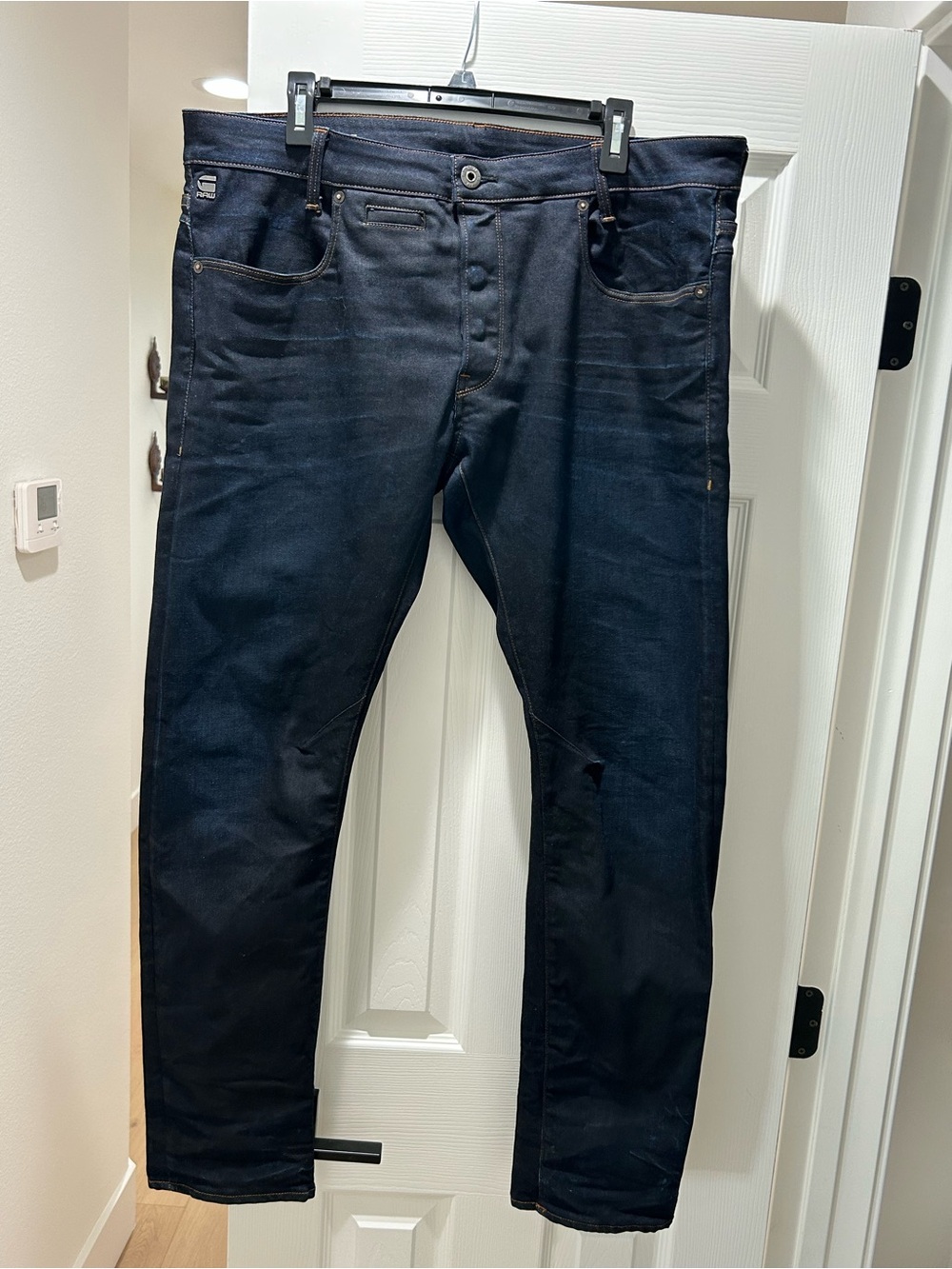 Men's G-STAR RAW D STAQ Blue Slim Jeans 38 x 32